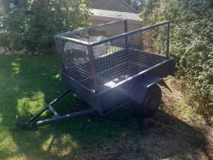 Trailer 6 x 4 with cage