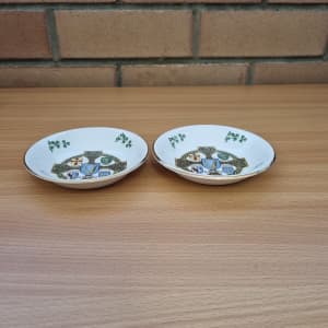 2x Arklow Ireland Coat of arms Small Trinket Dishes