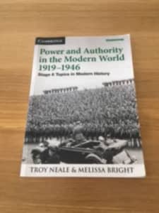 New Power and authority in the modern world******1946 modern history
