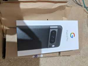 GOOGLE PIXEL 8 PRO 128gb brand new black replacement by Google 