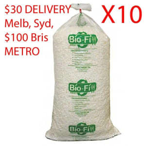 X10 400 Litre Void Bio Loose Fill Biofill Packing Peanuts Foam