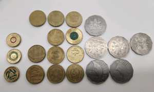 Miscellaneous Non-Standard Australian Decimal Currency, coins.
