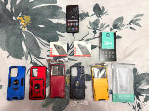 ALL IN ONE! Samsung Galaxy S20 Ultra, 6 Phone Cases, 3 Tempered Glass!
