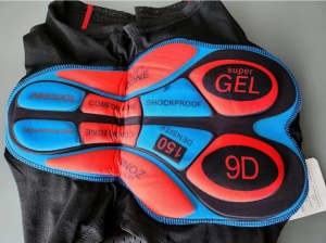 CYCLING ERGONOMIC ULTRA SHORTS WITH GEL PAD PROTECTION XL