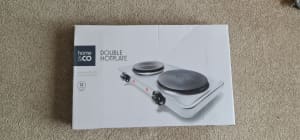 Home & Co Double Hotplate