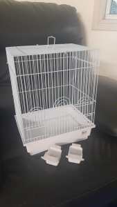 Free travel cage suitable for a trip down to the vet