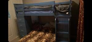 Bunk beds with storage 