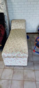 Lovely floral chaise lounge