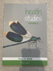 Year 11 Health studies book atar
