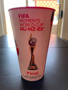 2023 Womens World Cup Final Coca Cola Plastic Souvenir Cup