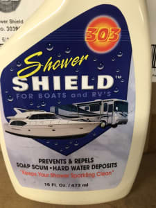 303 shower shield boats,caravans & motorhomes