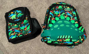 Smiggle Dinosaur Backpack and Lunch Box