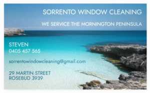 SORRENTO WINDOW CLEANING