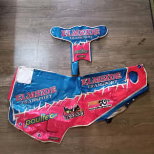 OLIVER ALLEN SPEEDWAY SOLO BIKE COVERS free postage 