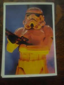 Vintage Star Wars: Empire Strikes Back Topps Giant Photo Card 25 ST