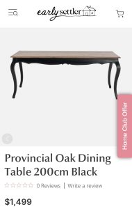 Provincial Oak Dining suite