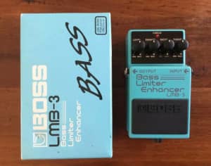 Boss LMB3 Bass Limiter Enhancer - As New in box