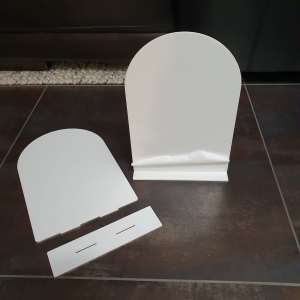 Acrylic White Table Top Arches 