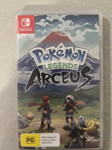 Pokémon Legends Arceus for the Nintendo Switch