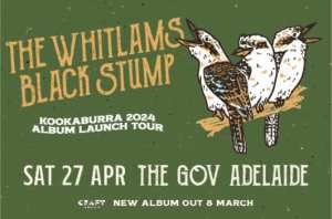 The Whitlams - The Gov 27/4/24
