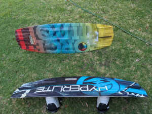 Wakeboard Wakeboards - Liquid Force 138 and HyperLite 145 with Gloves