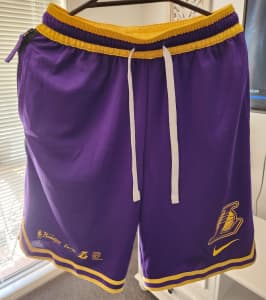 Lakers Basketball shorts. 