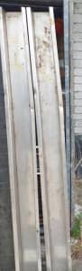 Stainless steel channel/drain 7.5cm wide 180cm long 2 available $20 EA