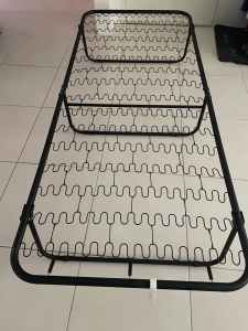 Folding Bed frame and Mattress