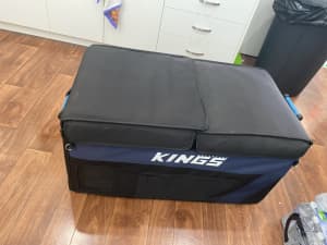 90litre kings fridge/freezer with bag and lead