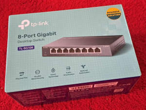 TP-Link 8 port desktop switch - TL-SG108
