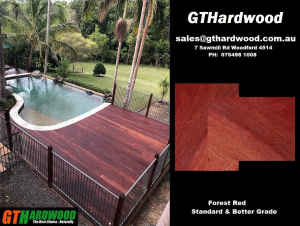 Brisbane Real Timber Hardwood Decking Shiplap and Panel