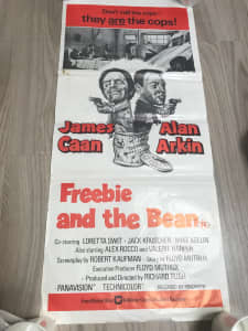vintage freebie and the bean mover poster
