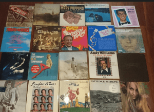 Large selection of vintage vinyl records (20) All in VGC to excellent 