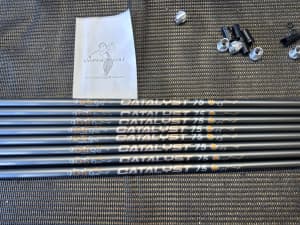 Used Rare Easton Z Bubble Shaft 75 Flex