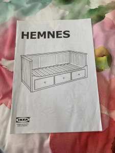 Ikea Hemnes Day Bed with quality single mattress.