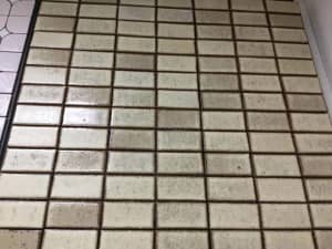 RETRO /Made in Japan / FK 270 Beige Mosaic Tiles