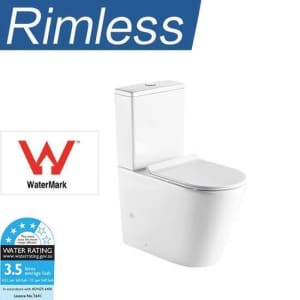 RENEE RIMLESS WALL FACED TOILET SUITE