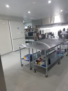 Commercial Kitchen for hiring / renting by the hour