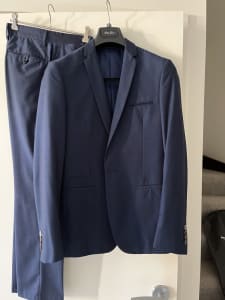 FURTHER REDUCED Politix Blue Suit- jacket, pants and shirt