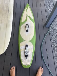 Tow or Kite board surfboard.