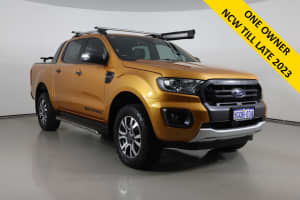 2018 Ford Ranger PX MkIII MY19 Wildtrak 2.0 (4x4) Orange 10 Speed Automatic Double Cab Pick Up
