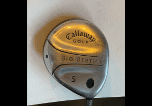 CALLAWAY -GOLF CLUB NO. 5 - BIG BERTHA WITH COVER
