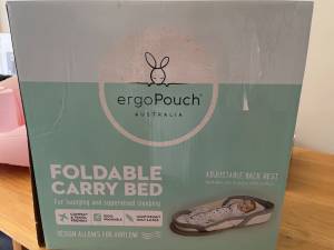 Ergo pouch foldable carry bed/ lounge/ porta cot for baby