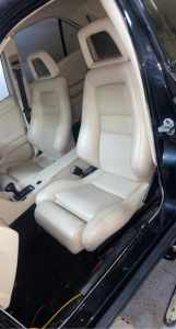 RECARO L/LX/LS 84 seats car interior light custard colour need gone