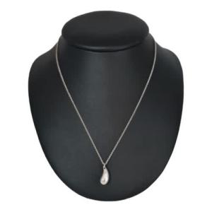 Tiffany & Co Elsa Peretti Teardrop Silver Necklace 003000249327