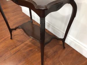 Antique two tier table in very good condition
