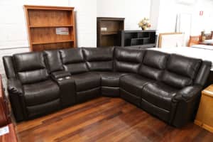 *COURTNEY 5 SEATER CORNER MODULAR WITH 1X CONSOLE $1999