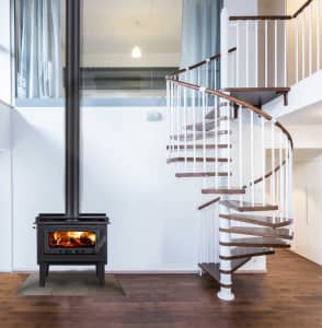 Nectre Mega Legs Wood Heater Fireplace