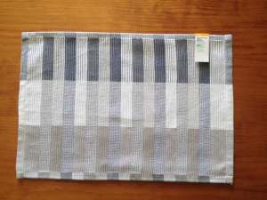 Matching Cotton Ribbed Placemats x 3 - NEW - ($3 the lot)