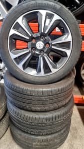 Toyota Corolla 17inch wheel and tyre set - $580